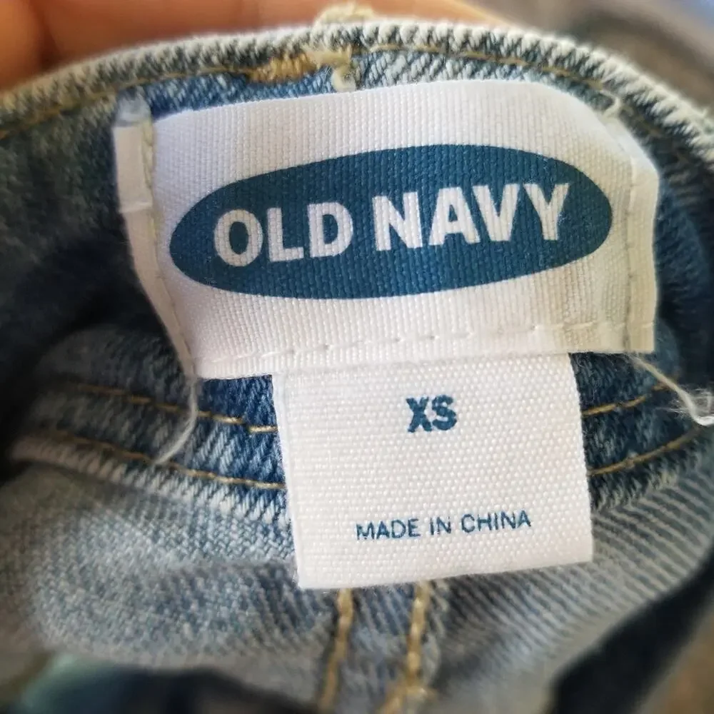 Old Navy Overall Shorts Size XS - Picture 3 of 5